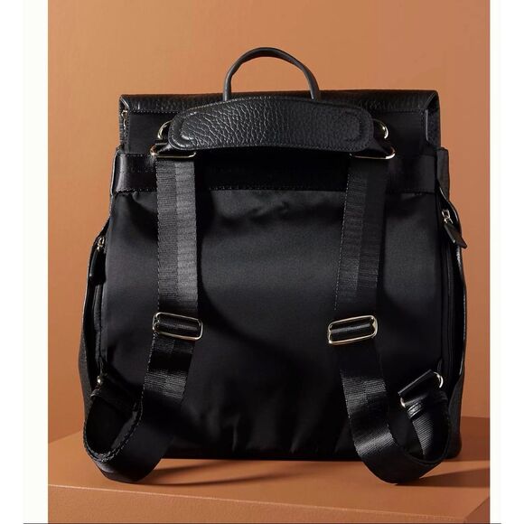 STORKSAK Black Leather St James Convertible Bag - Picture 2 of 10